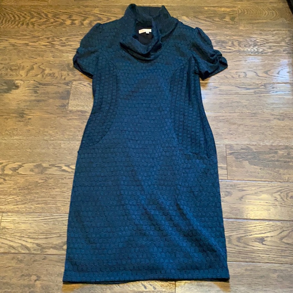 Teal Knit Dress